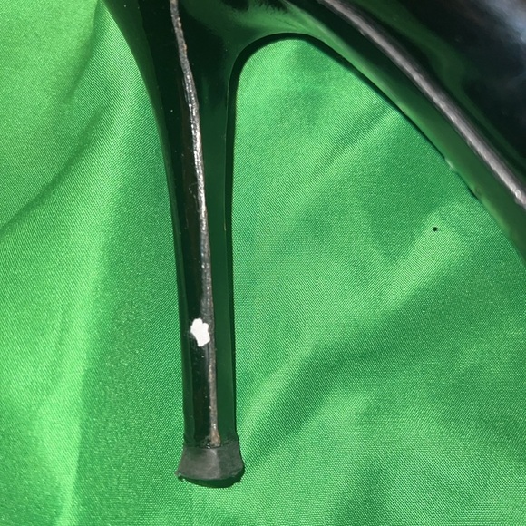 Preloved Dior Elegant Black Peep-Toe Heels size 40 - Picture 15 of 16